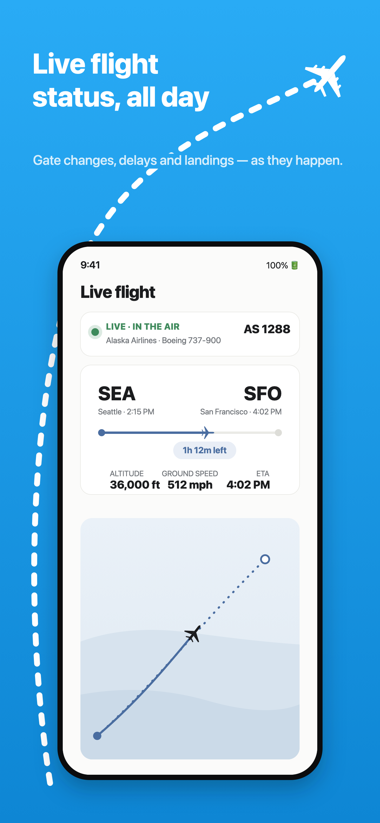 Live flight status